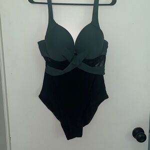 One piece bathing suit